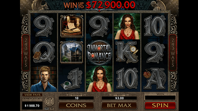 Immortal Romance Slot Machine