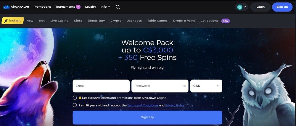 Sky Crown casino review