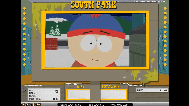 South Park Bonus Game