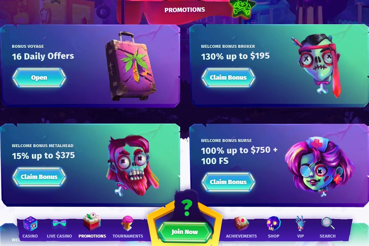 Casombie casino promotions