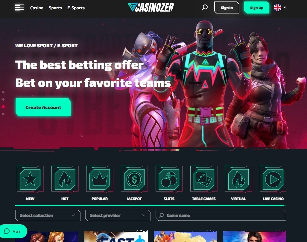 online casino casinozer