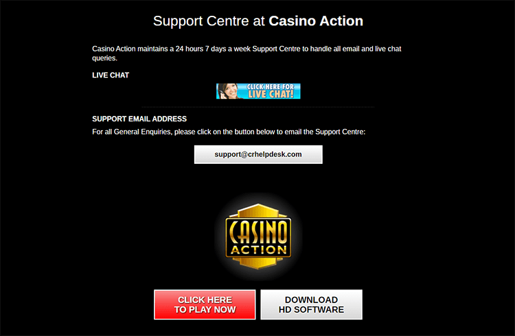Casino Action Support