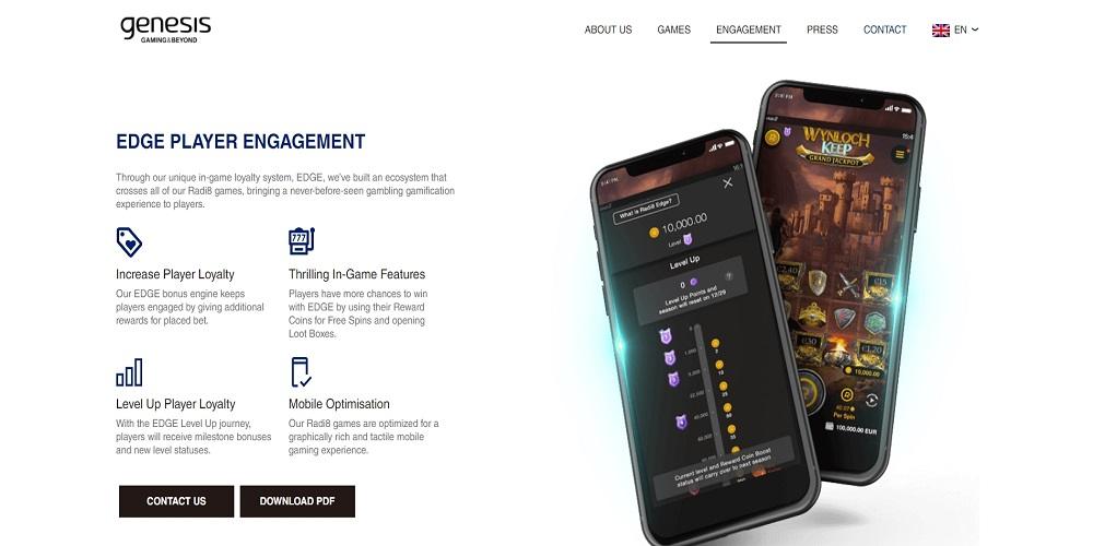 Genesis Games Engagement Genesis Games Engagement