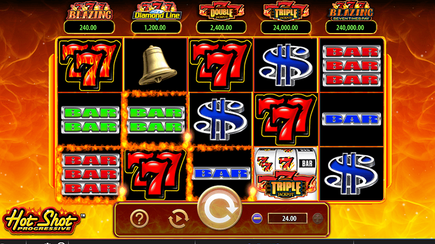 Hot Shot Progressive Slot