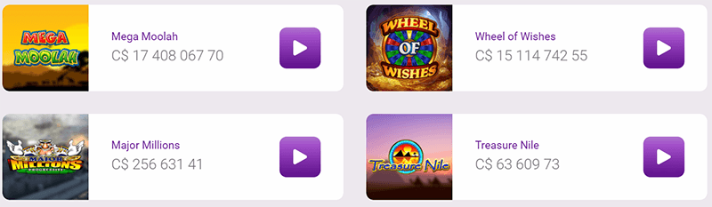 JackpotCity Casino Progressive Jackpot Slots