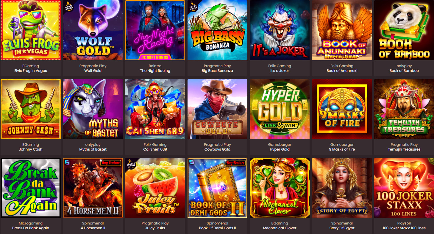 National Casino Slot games
