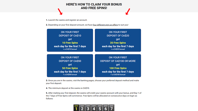 Quatro Casino Welcome Bonus Canada