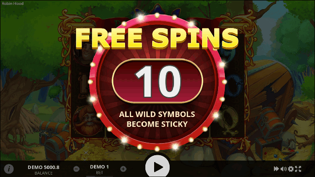 Robin Hood Free Spins