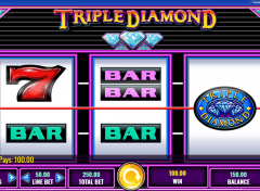 Triple Diamond Slot Game