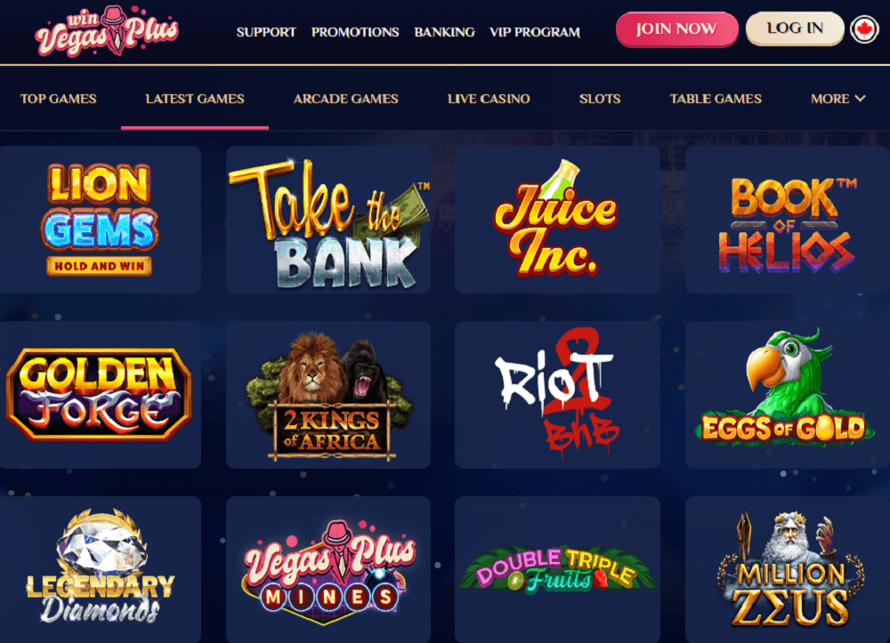 Casino VegasPlus Games