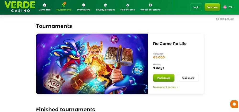 Verde casino tournaments in Canada