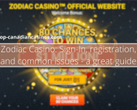 Zodiac Casino Sign-In, registration, and common issues – a great guide