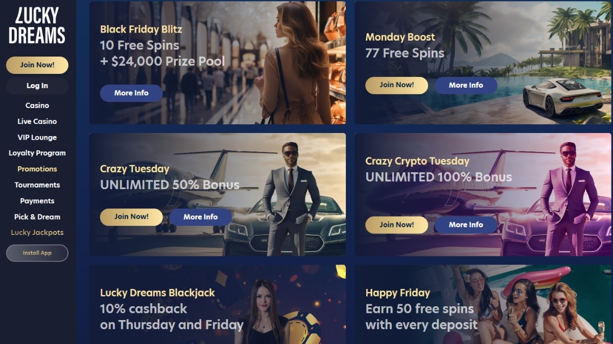 Lucky Dreams Promotions