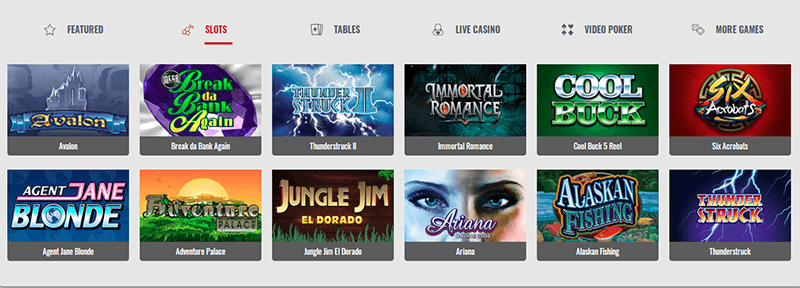 Platinum Play Casino Games
