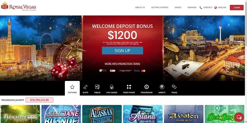 Royal Vegas Casino Review