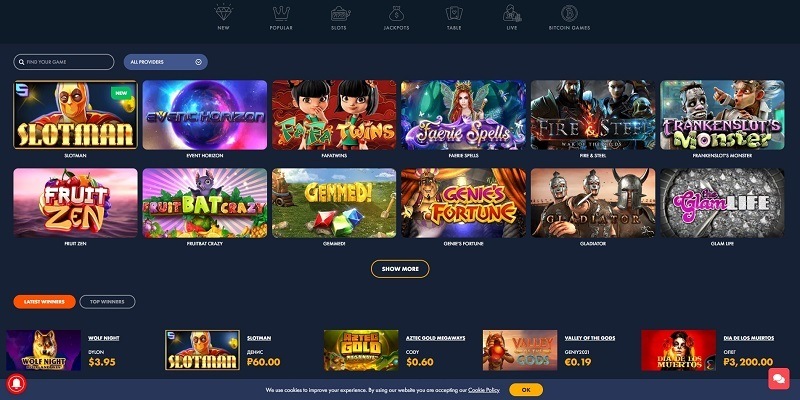 slotman casino games